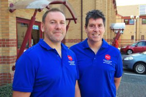 Mark Burland and Steve Payne Mark Burland and Steve Payne